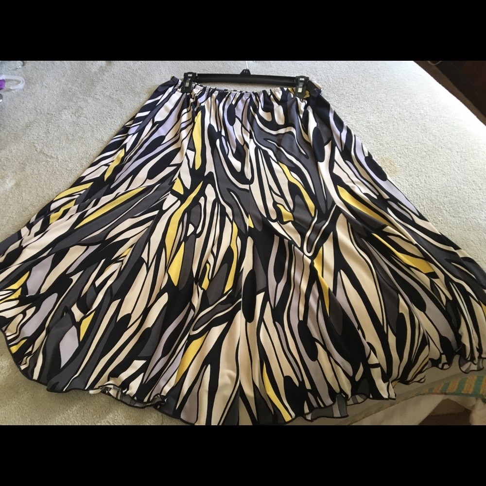 Multi colored skirt